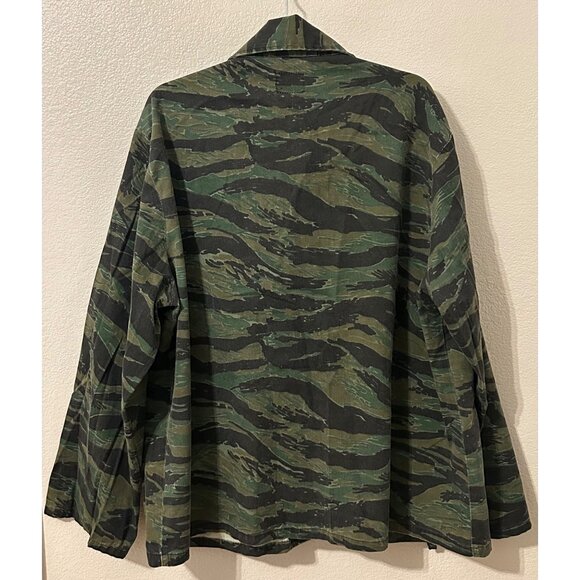 Vintage Buck-Spin Tiger Stripe Camouflage Hunting Combat Trousers Jacket Set - Picture 3 of 12